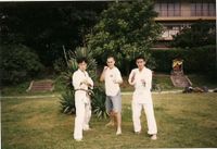 Austausch mit Karateka in Kyoto 1997